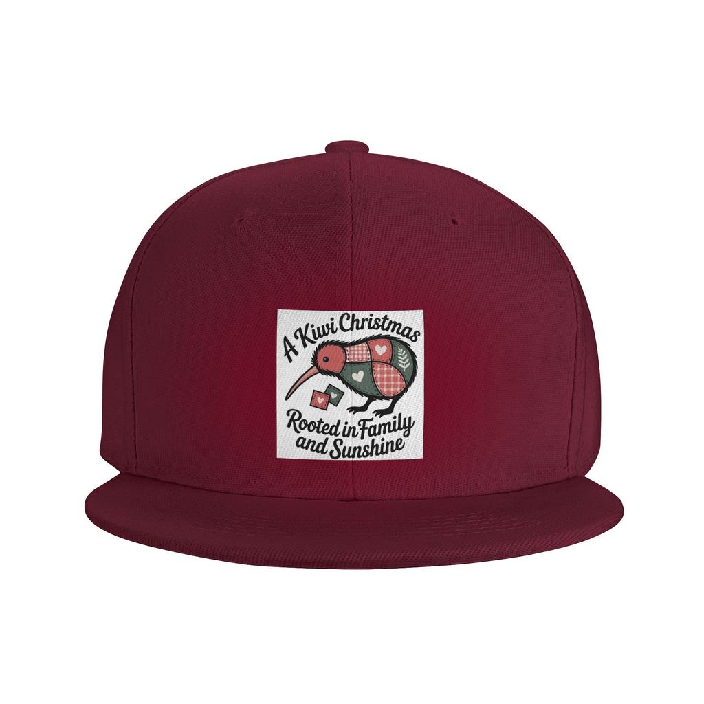Patchwork Kiwi Silhouette  A Kiwi Christmas Baseball Caps Snapback Fashion Baseball Hats Breathable Casual Casquette Outdoor