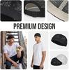 Men’s Breathable Brimless Docker Hat 2026 New Summer Style Mesh Tang Beanie Adjustable Lightweight Ultra Cooling Skull Mesh Skull Cap Casual Unisex