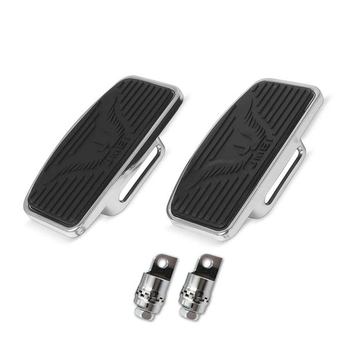 Marchepieds compatible avec Harley Davidson Dyna Fat Bob avant arrière FB4