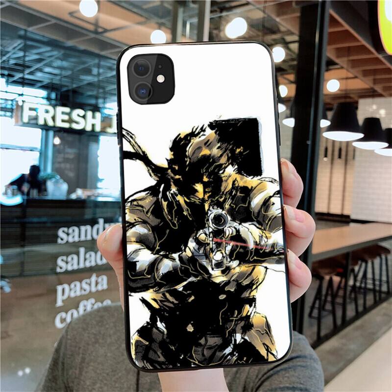 Game Metal Gear Phone Case for Iphone 12 Pro Max Mini 11 Pro XS MAX 8 7 6 6S Plus X 5S SE 2020 XR Case