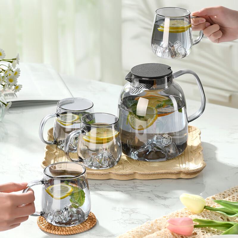 BOBER Wangshan Glass Pitcher Set