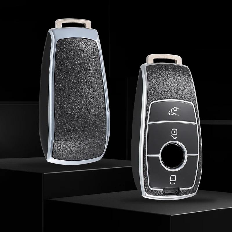 Tpu Car Remote Key Case Cover Shell Fob for Mercedes Benz A C E S G Class W177 W205 W213 X167 W222 CLA GLE GLB GLS AMG Maybach