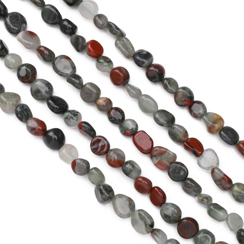 40-55Pcs Natural Colorful Irregular Shape Stone Loose Beads For Jewelry Making DIY Bracelet Necklace Accessories 15'' Strand
