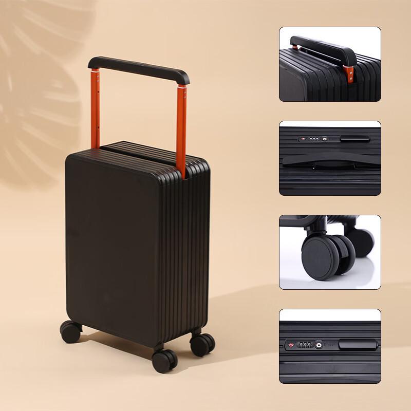 PACKAGE FASHION 101P Durable Wide Pull Rod Luggage