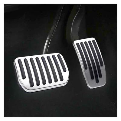 Tesla Model Y 2021-2023 Model 3 Highland 2024 için Araba Pedal Pedi Kapağı Alüminyum