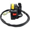Left Handlebar Start Stop Headlight Switch for Suzuki Eiger 400 0 Ozark 250Quadmaster 500LT-A LT-F LT-Z 37400-27H00 37400-09F02