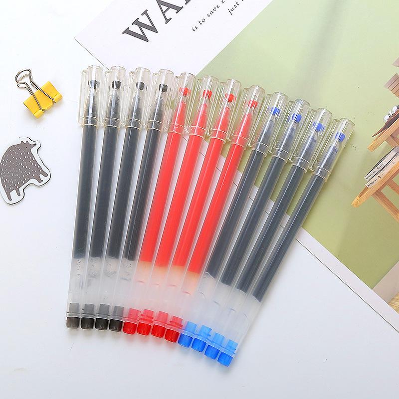Colorful High-Capacity No-Refill Liquid Signature Pen for Office & Students