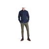 Timberland Solid Color Slim Fit Polo Shirt Men Shirts Deep-Sapphire-Blue A2BAQZ16