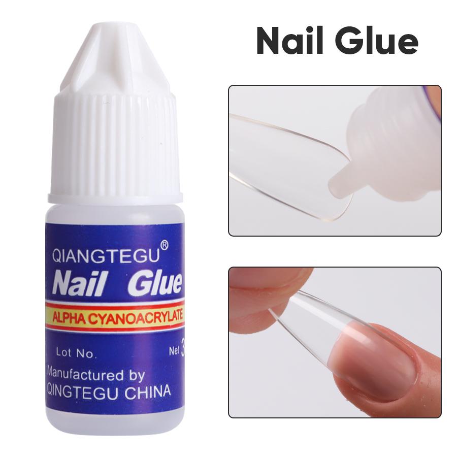 1pcs Nail Gel Strong Adhesive Quick Drying UV Adhesive for Fake Nails DIY Press On Nails Detachable Low Price Nail Art Tool