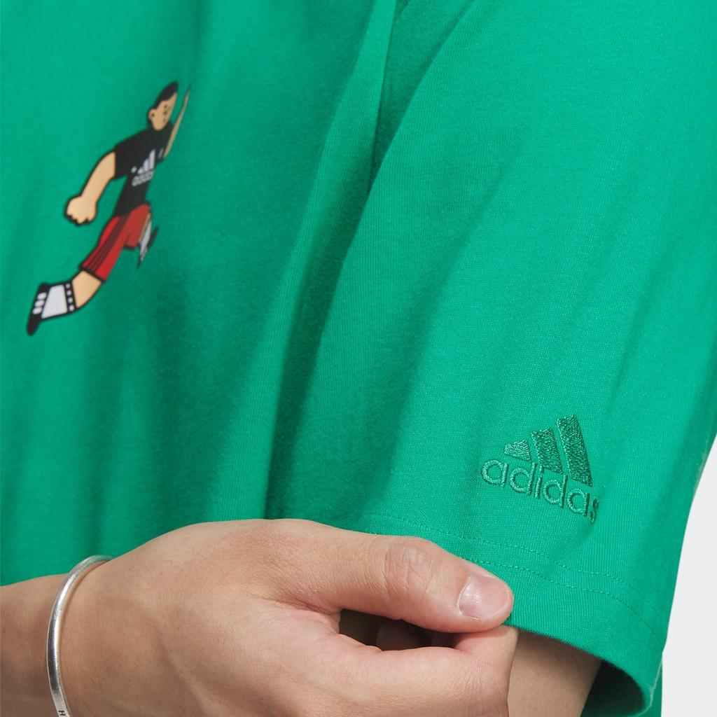 Adidas T Shirt Men's Lawn Green IA8118