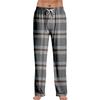 Stripe Pajama Pants Sleepwear Casual Drawstring Elastic Waist Pants Comfy Straight Yoga Loose Trousers