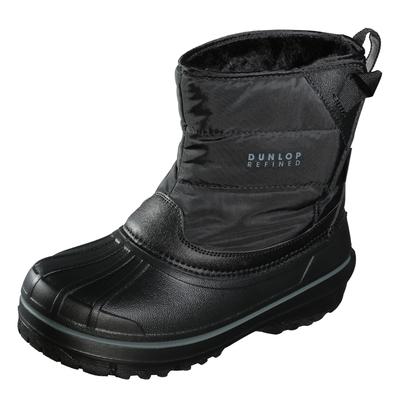 Dunlop Refined Bean Snow Cold DA3103 Herrenstiefel, Wetter, Schwarz,