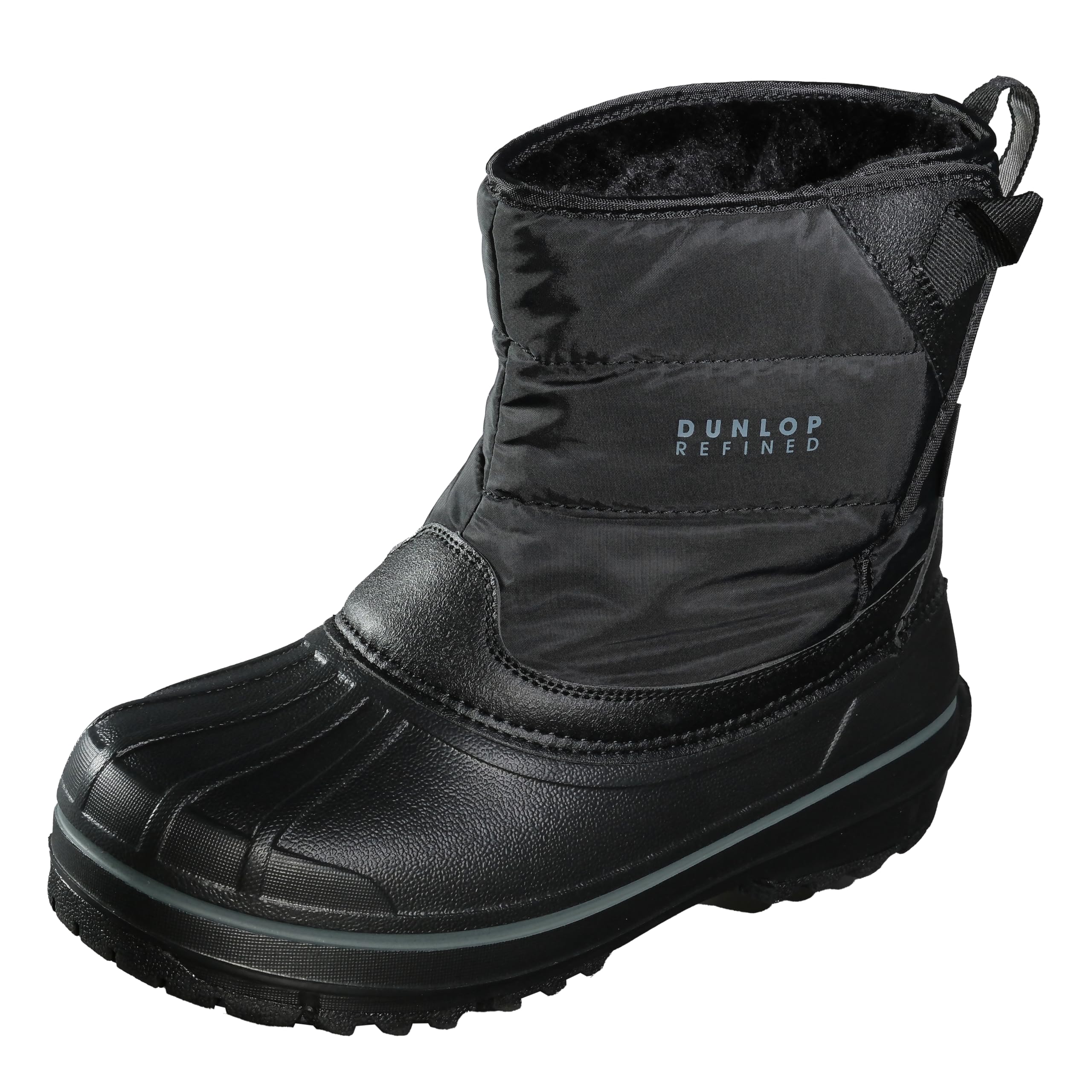 

Dunlop Refined Bean Snow Cold DA3103 Men s Boots, Weather, Black, чёрный