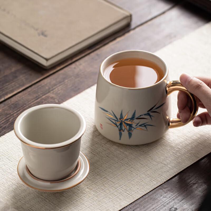 Ru Kiln Ceramic Office Cup