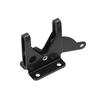 Iron Fence Lock Self Locking Gate Latch Hardware with Adjustable Cable for Garden Backyard Courtyard