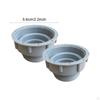 Sink Drain Adapter Extension Coupling, Multifunctional PP Reducing Pipe for Kitchen Sinks