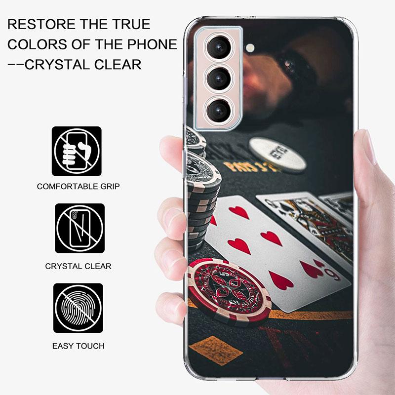 High-Stakes Elegance Casino Luxe Phone Case For Samsung A16 A26 A36 A56 A17 A15 A25 A35 A55 A14 A24 A34 A54 A04S A05S Galaxy Not