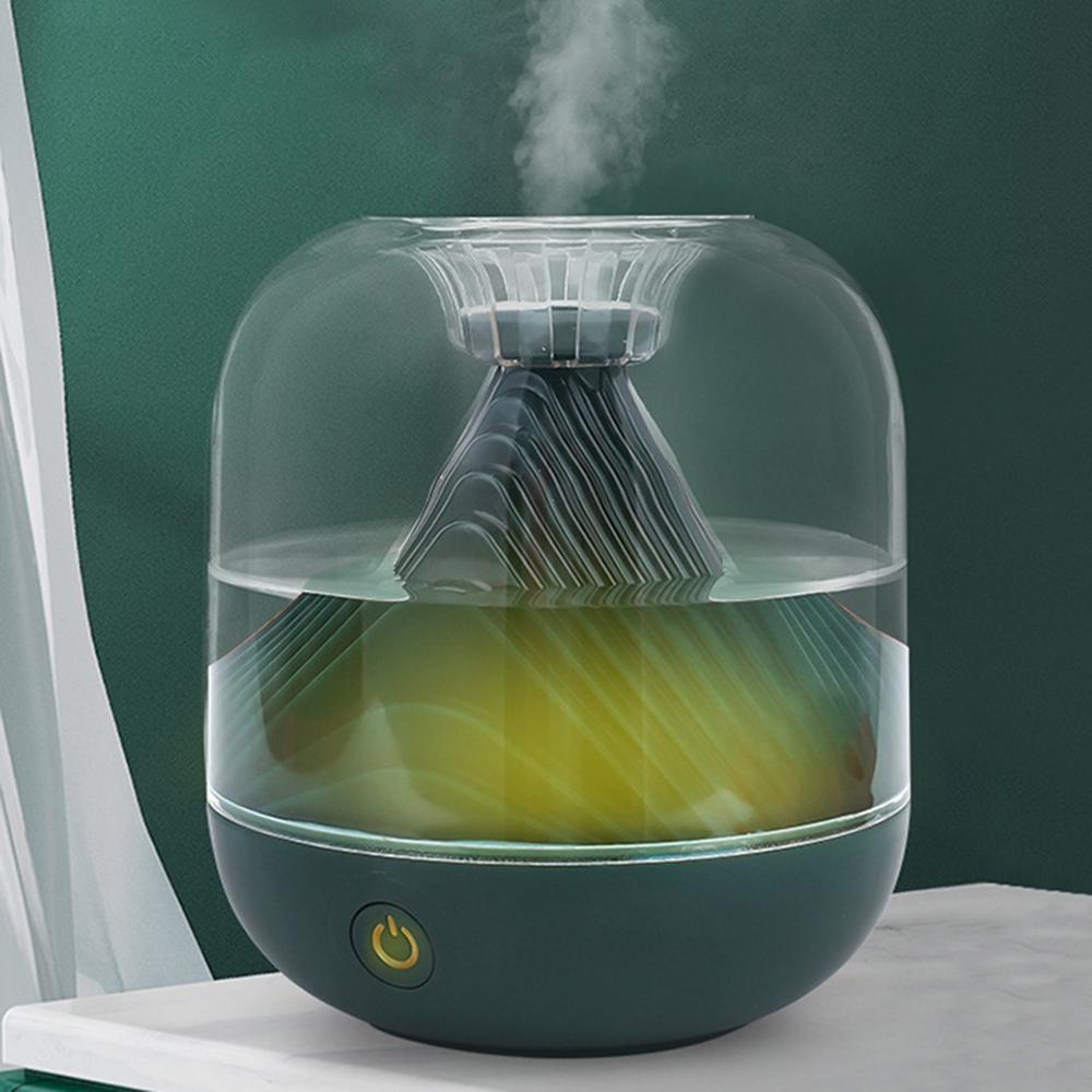 Humidifier Mini Desktop Aromatherapy 1800mAh USB Atmosphere Lamp 700ml Large Capacity Home