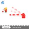 Big Size Block Bricks Train Tracks  Traffic Stop Lights Straight Duploes Black Accessories Diy Hot Toys For Children Baby Gift