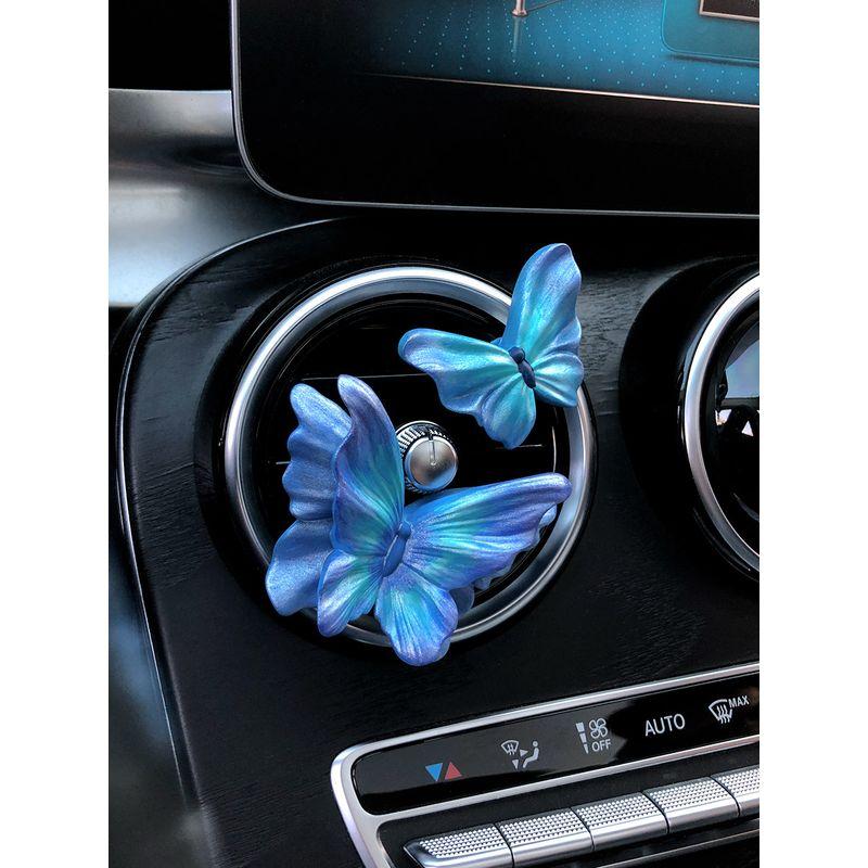Bring In Wealth and Treasure Butterfly Decoration Female Driver Decoration Car Aromatherapy