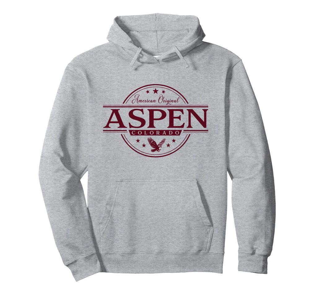 Aspen Colorado - Aspen CO Label Hoodie