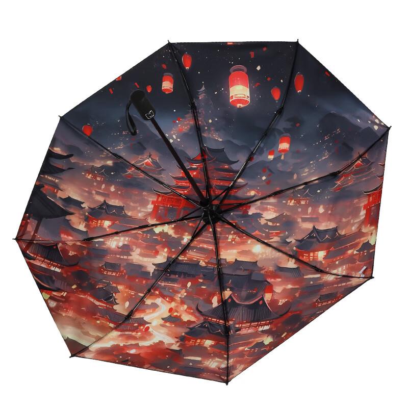 OIMG Guochao Automatic UV Folding Umbrella