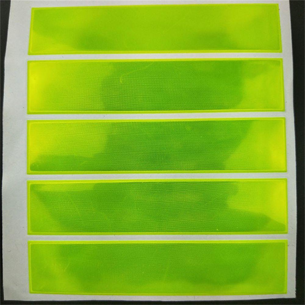 Safety Decal Sticker Bicycle Scooter Reflecting Reflective Strips Reflective Sticker Helmet Sticker