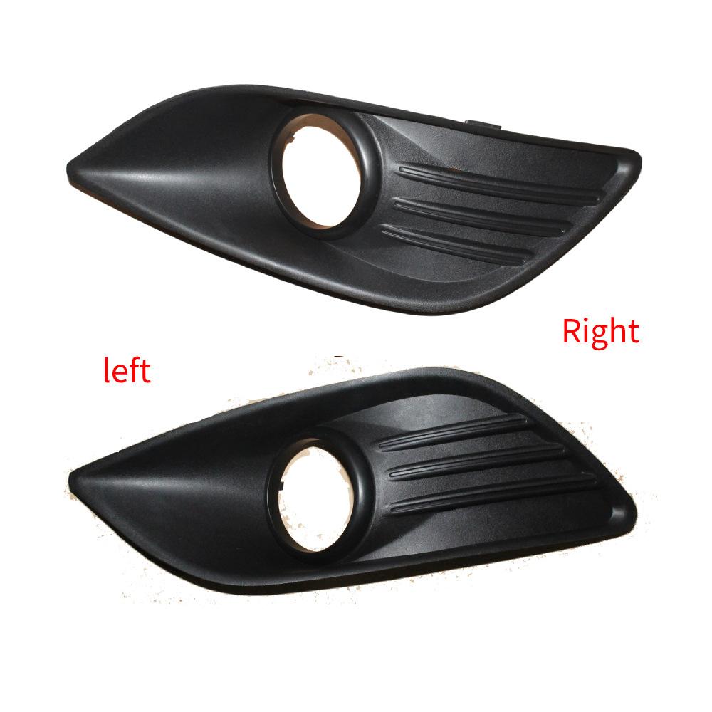 For Ford Focus 2009 3 Car Light Frame Fog Light Front Grille, Painted Fog Light Frame Left DM59R19953CAW Right DM59R19952CAW