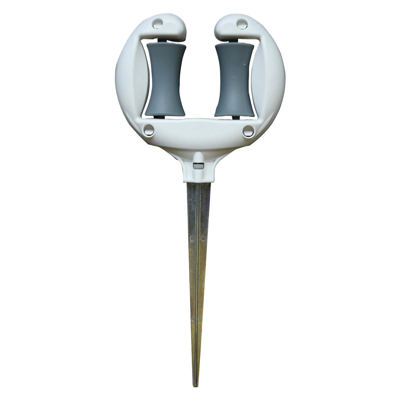 

Садовый колышек-направляющая для шланга, колышек для позиционирования и удержания водопроводной трубы, с гладким роликом, с заостренной головкой, инструмент для полива двора на открытом воздухе, белый или оранжевый белый