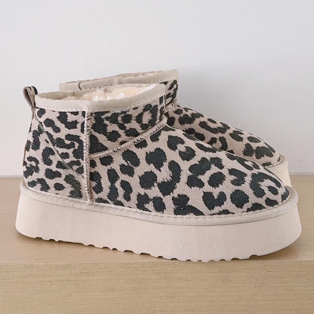 Classic Ultra Mini Women Platform Boots Leather Suede Comfort Winter Warm Fur Slippers Shoes 2026 New Design Man Short Snow Boot