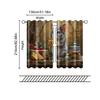 2 Pcs   Filtering Curtains (excluding Rods   Non-movable   Without Batteries) Mouse for Use In Bedrooms and Living Rooms
