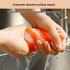 Thickened Bamboo Fiber Dishcloth - Oil-Removing, Non-Stick, Colored Stripe