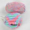Su He 4-Strand Combed Cotton Yarn for Handmade Knitting: DIY Milk Cotton for Dolls, Cushions, and Blankets.
