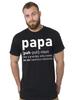Męski t-shirt z definicją Taty Koszulka Dziadka Prezent dla Dziadka T-shirt Taty