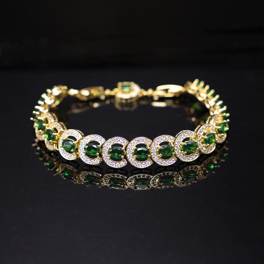 New Zircon Bracelets for Men and Women Symbolizing Wealth Creation