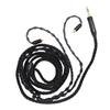 IEM Cable Fit for SE535 SE846 Earphone 16 Core Silver Plated OFC Earphone Cord MMCX To 3.5mm Cable