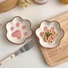 Stylish Ceramic Kitten Dipping Dish: Cute, High-Value Condiment Bowl