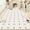 Cartoon Pet Rug Waterproof Urine-proof Scrubable Washable Rugs Cat Dog Kennel Fence Floor Mat Pvc Leather Mats Carpet Tapete