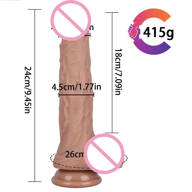 Sex Chop Black Dildo Artificial Penis Male Masturbator Rubber Anus Womens Sex Toy Rubber Asses Strap On Dilldo ?Vibrator Toys