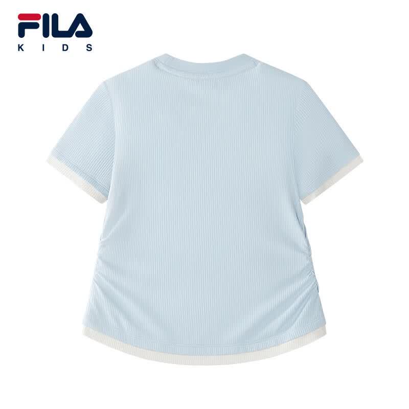 FILA Girls' Summer Short Sleeve T-Shirt