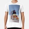 Unisex Shirt Cotton Oversize Large Size Angry Pingu S To 5XL T-Shirt