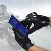 Four Seasons Cycling Motorcycle Gloves Non-slip, Wear-resistant and Breathable Full Finger Gloves Stainless Steel Case Gloves