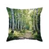 1Pcs Vitality Forest Pillowcase Square Bedroom Cushion Covers Zipper Chair Living Soft Comfortable Home Decor 45X45Cm