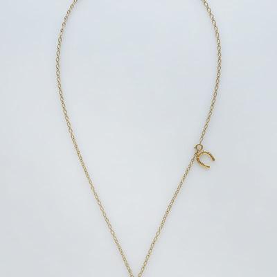 August Harmony Mon Cheval Collier Double Sens / Or