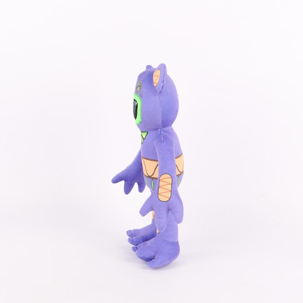 BOKKIE Demo Plush Purple Toothed Terrifying Bear Plush Toy Doll