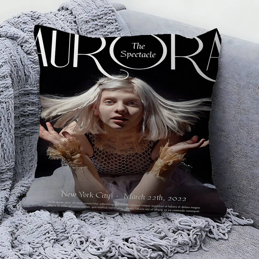 Sänger A-Aurora A-Aksnes Kissenbezug Polyester Sofakissen Dekorative Wurfkissen Heimdekoration Kissenbezug