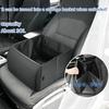 Car Seat Organizer And Lumbar Support 2-in-1 Storage Box Back Support Cushion 30L Collapsible Front Back Seat Organizer for SUV Auto Truck Van