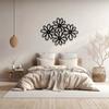 Daisy Metal Wall Art for Garden Terrace Home Floral Decor Modern Rustic Housewarming Gift
