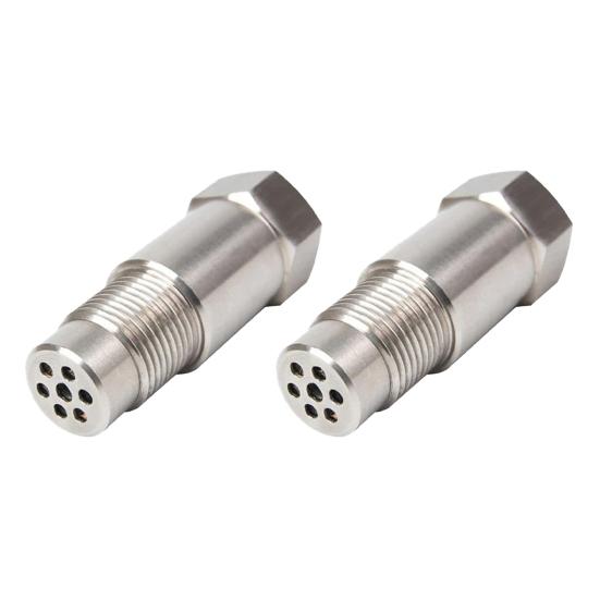 1/2Pcs Auto Parts Extension Adapters Rustproof Perfect Fit Simple Installation Universal Metal Extension Adapters Car Tools