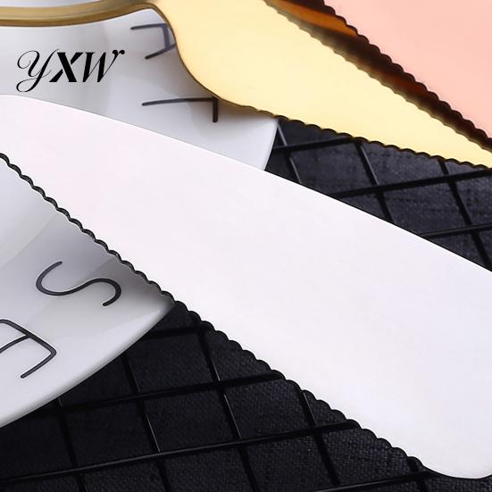Spatule à Gâteau Serveur en Acier Inoxydable Diviseur à Beurre Pâtissier Couteau à Fromage Triangles à Pizza pour Cuisine Maison Fête
